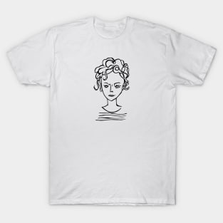 Sweet Curly Confident Woman T-Shirt